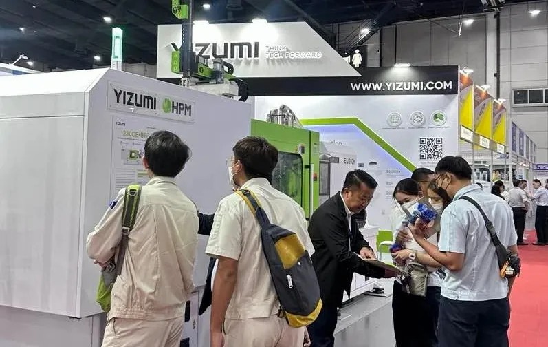 CE-P系列多物料電動注塑機亮相泰國曼谷塑料橡膠機械展